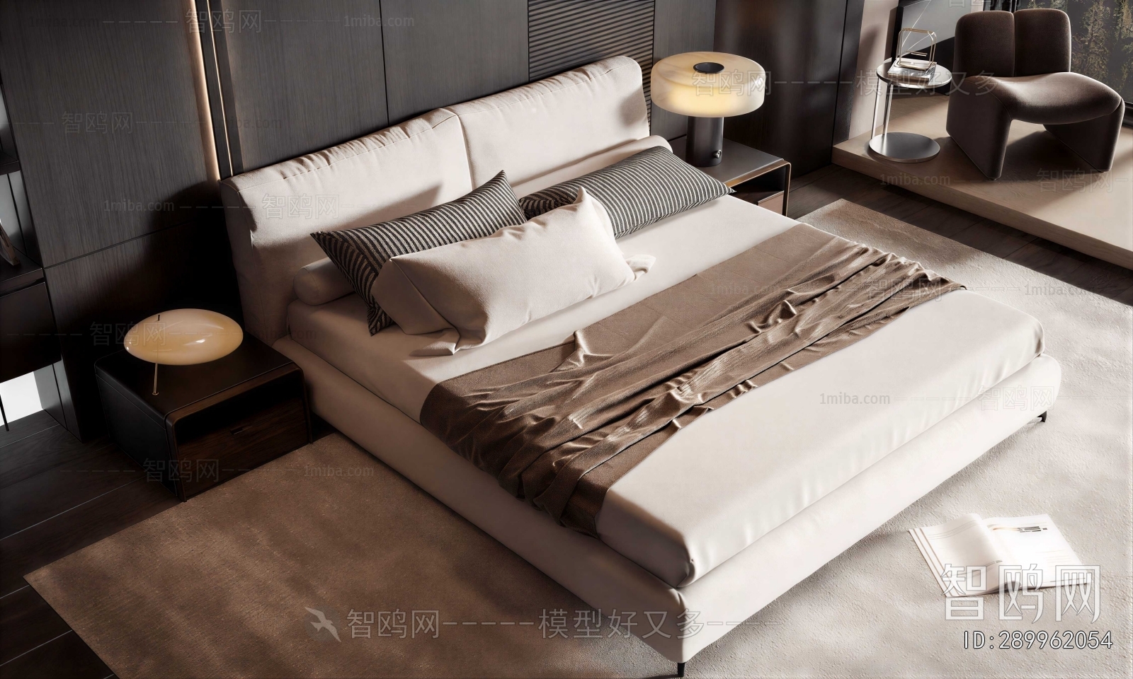 Modern Double Bed