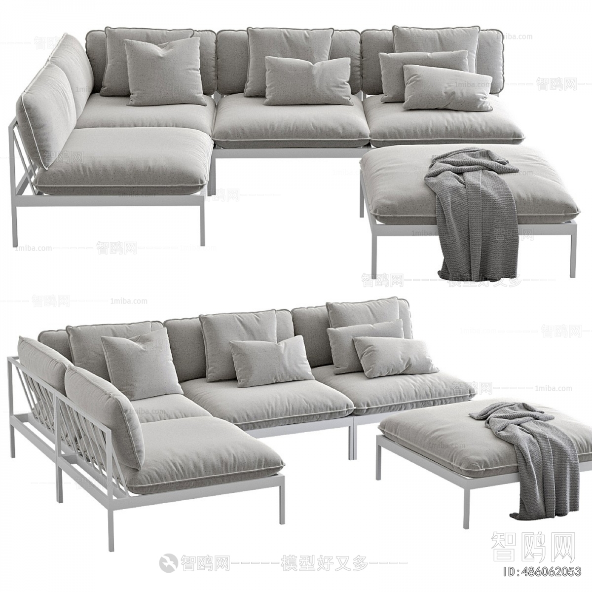 Modern Multi Person Sofa