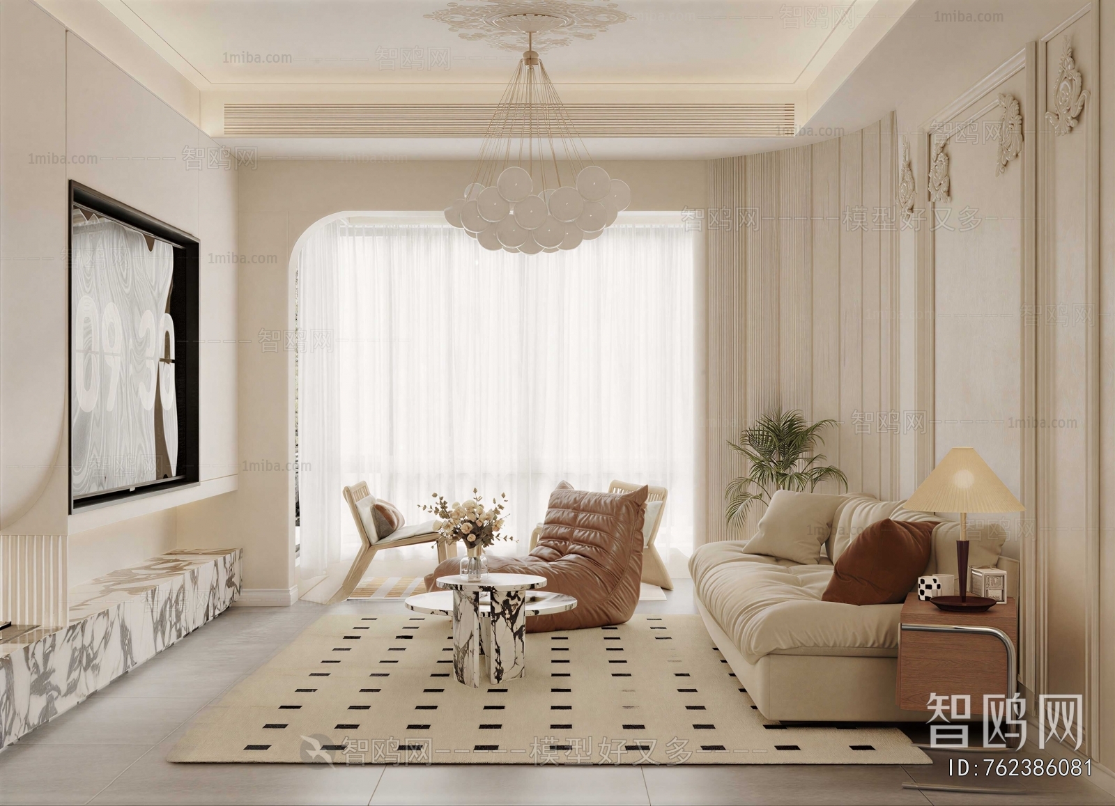 French Style A Living Room