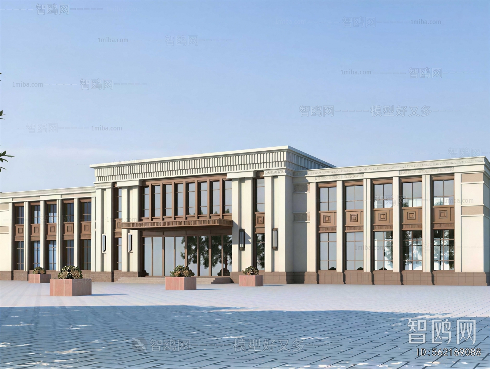 Modern Building Appearance