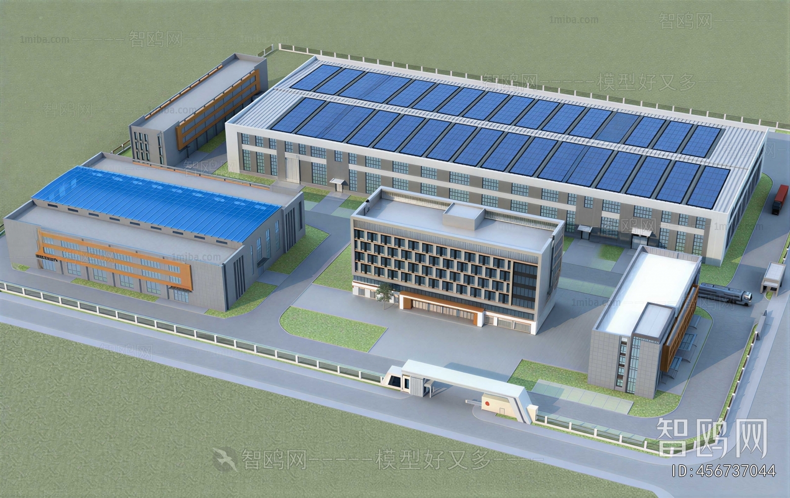 Modern Industrial Building