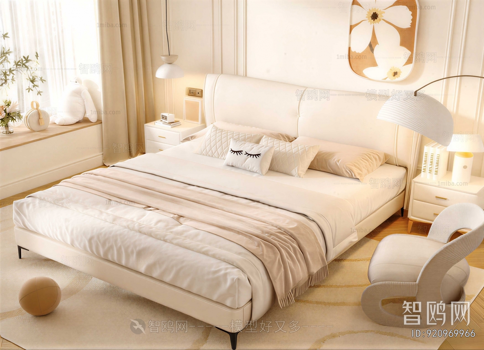 Modern Double Bed