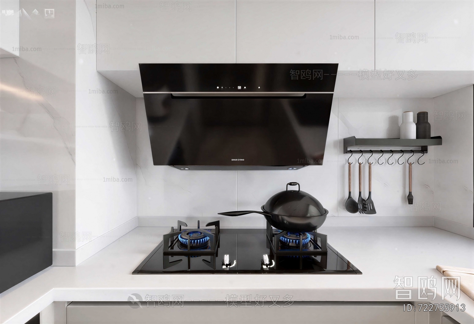 Modern Kitchen Electric Gas Range