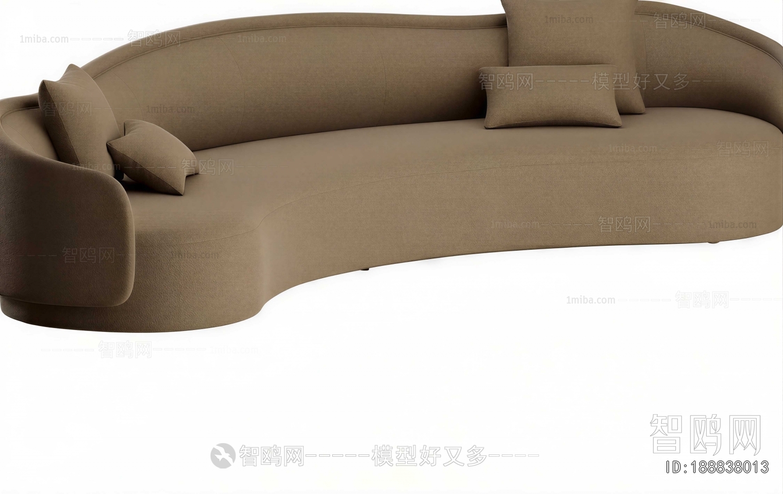 Modern Curved Sofa