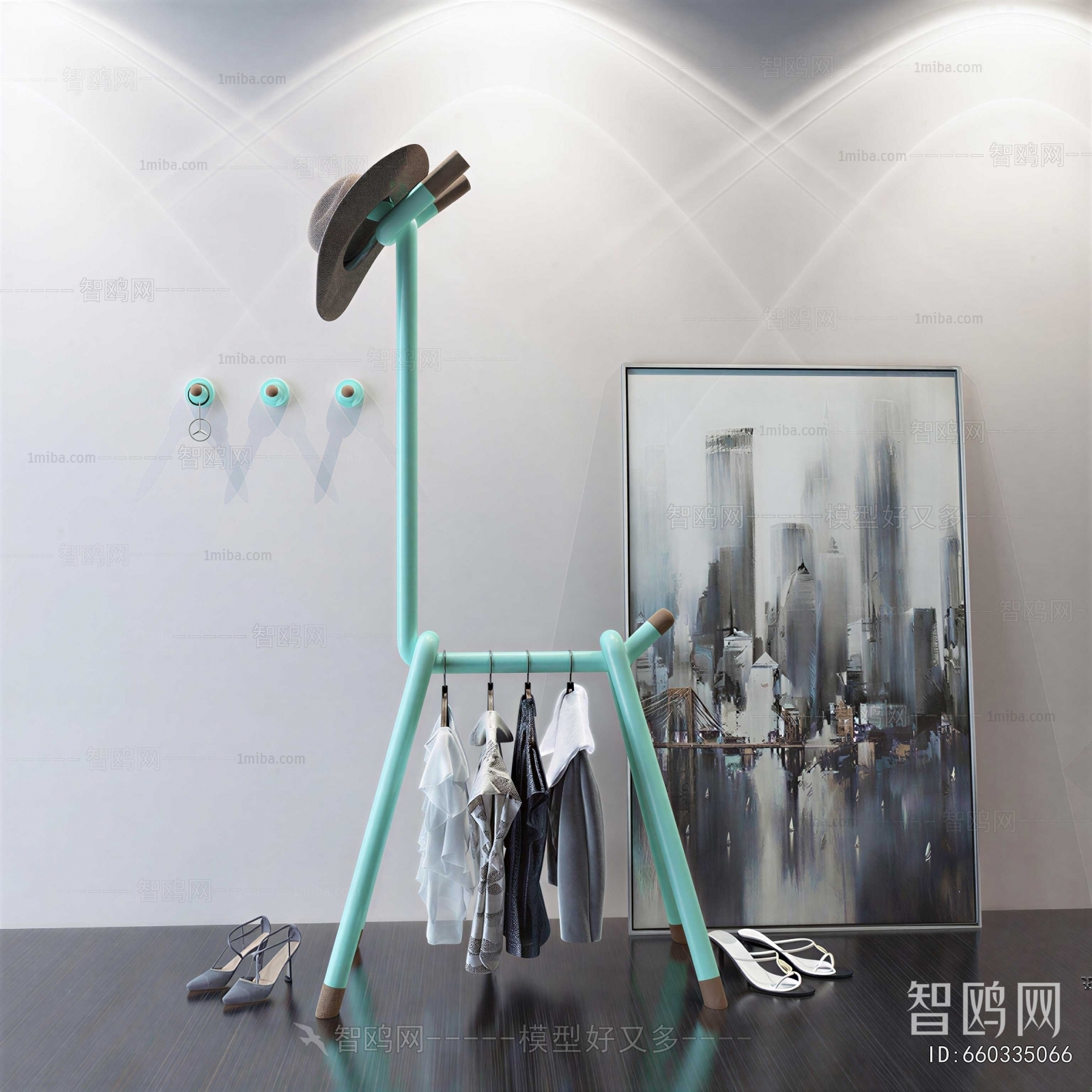 Modern Coat Hanger