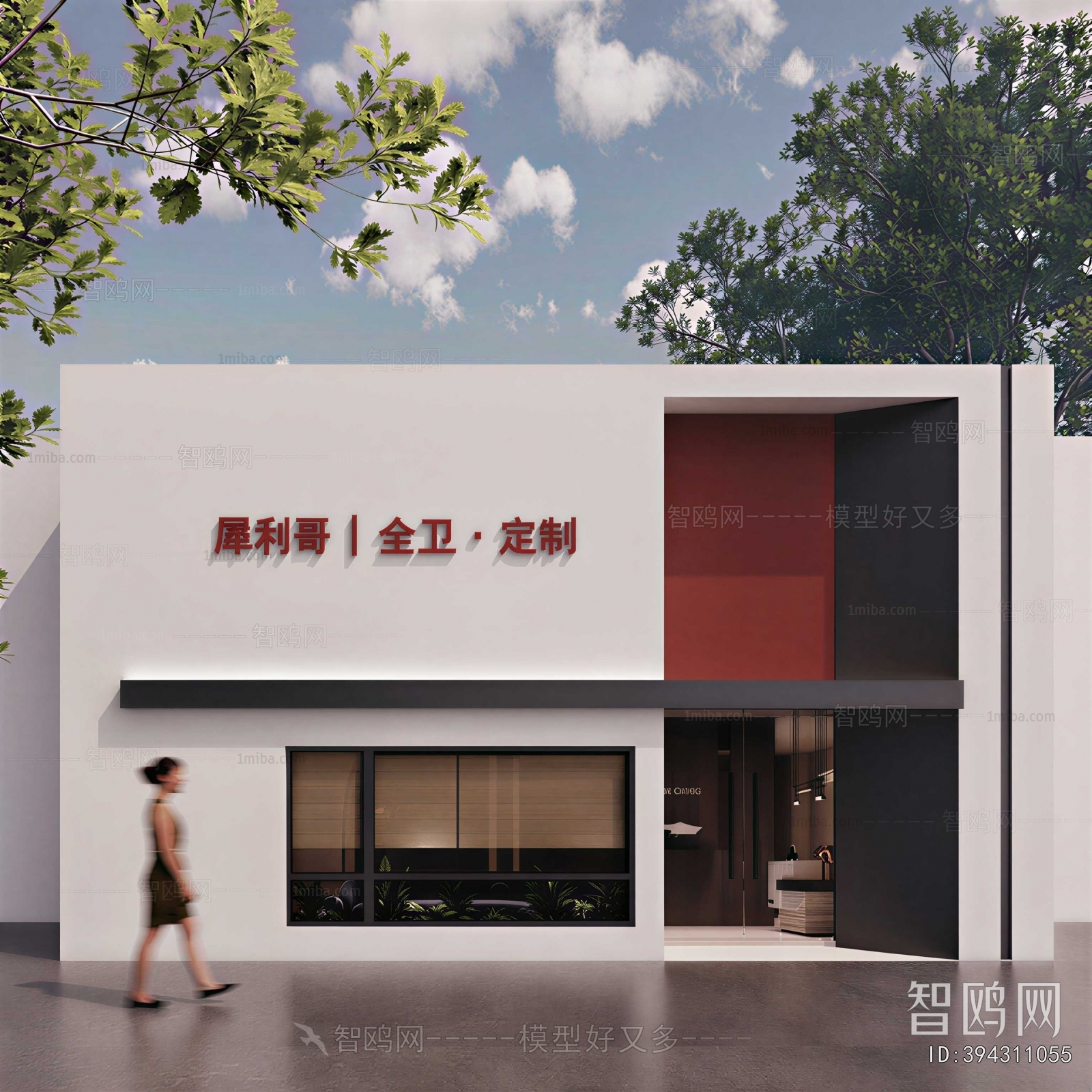 Modern Facade Element