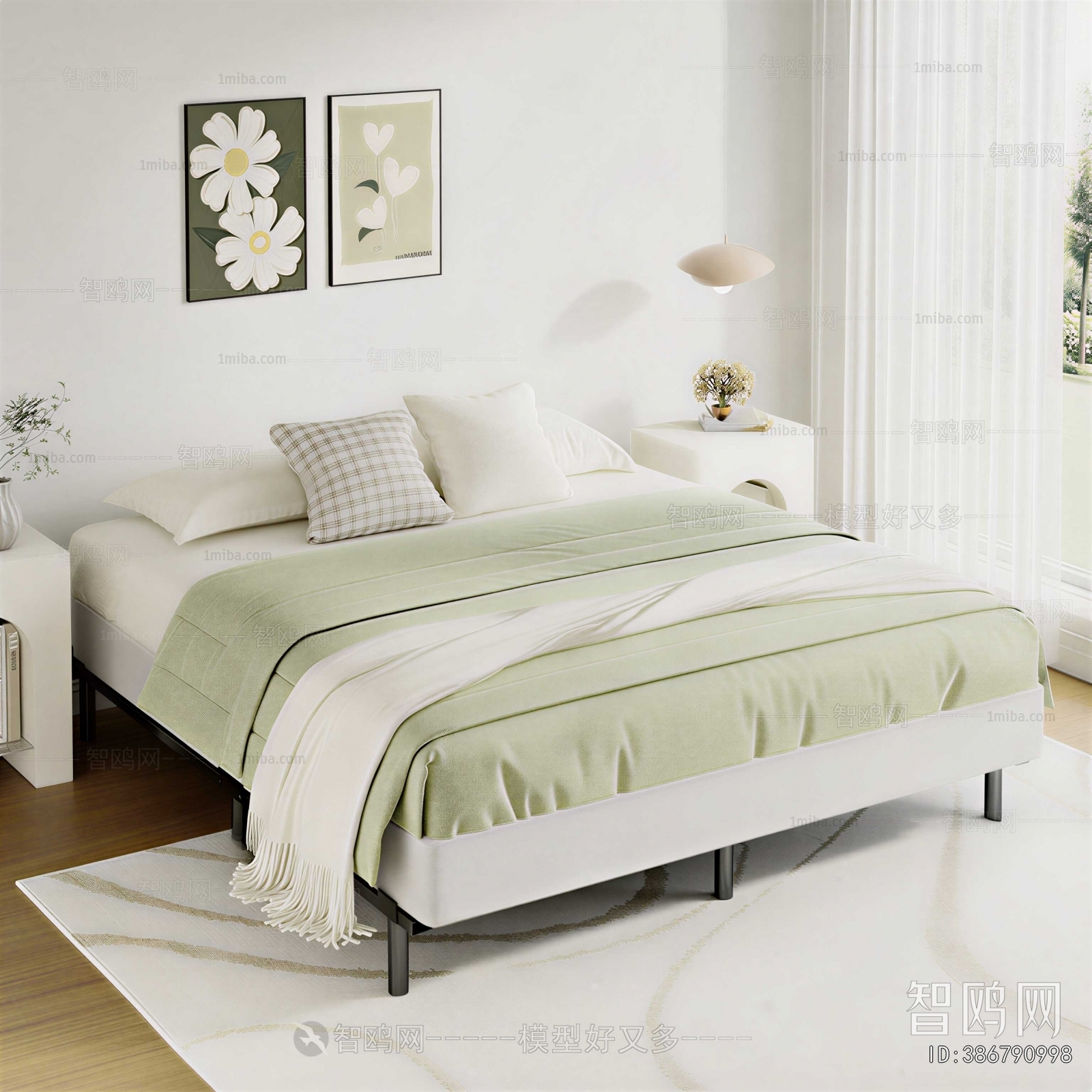 Modern Double Bed