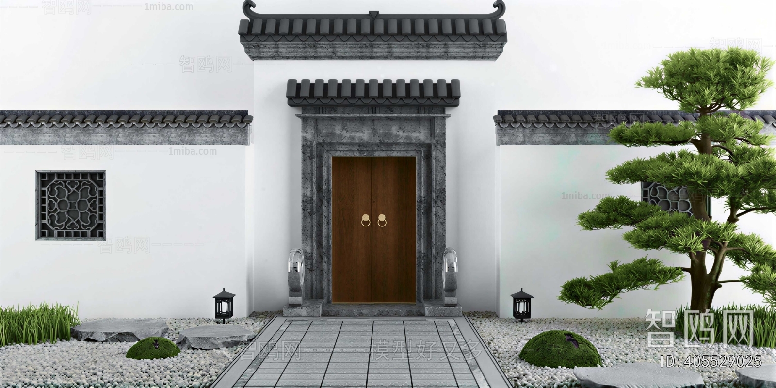 Chinese Style Facade Element