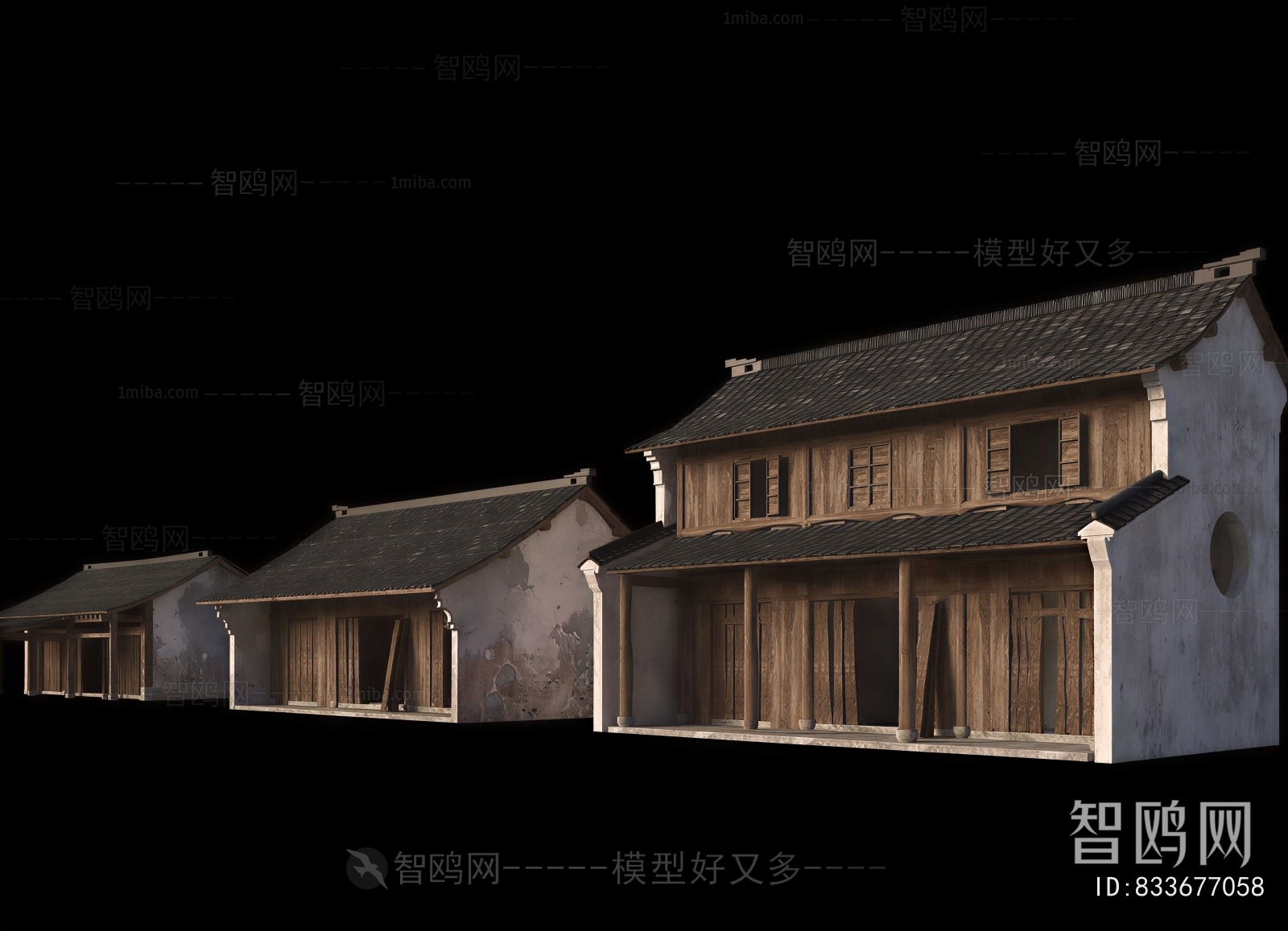 New Chinese Style Building Appearance