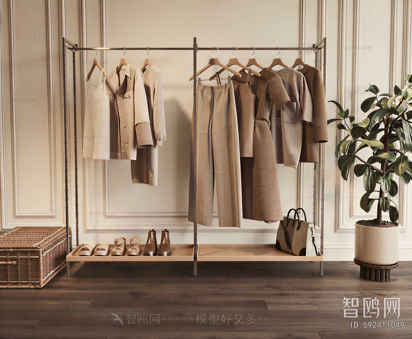 Modern Coat Hanger