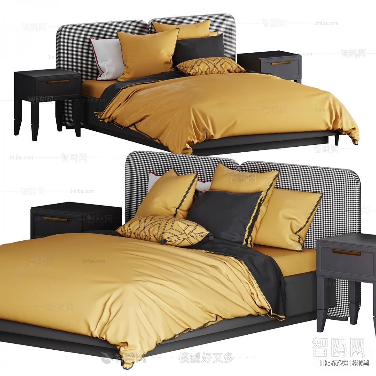 Modern Double Bed