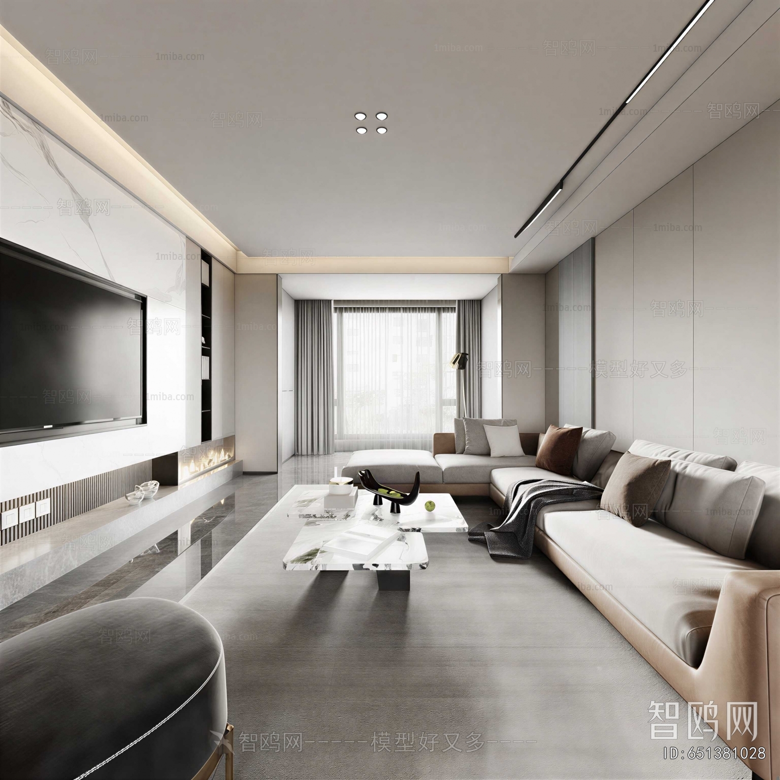 Modern A Living Room