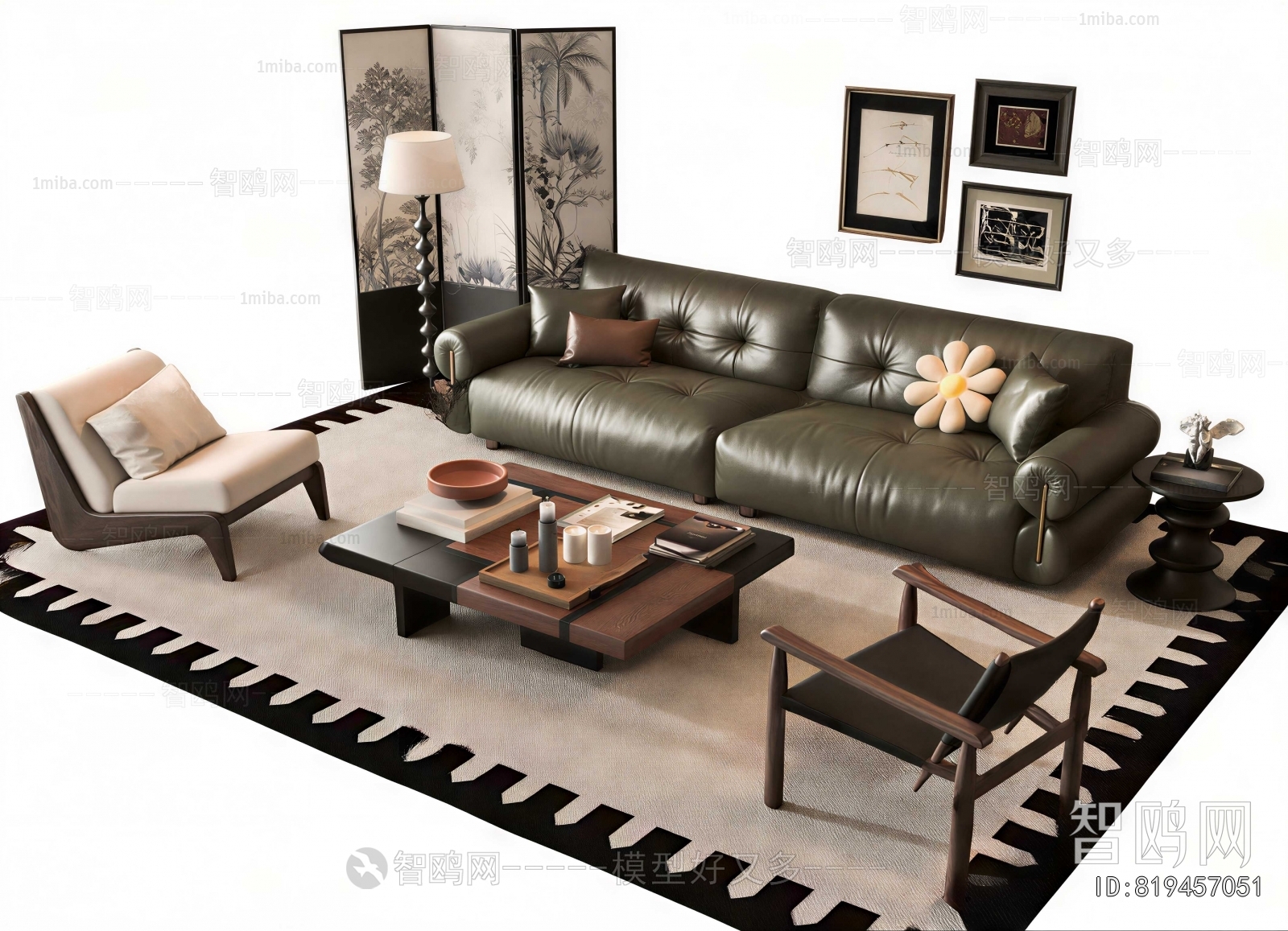 French Style Sofa Combination