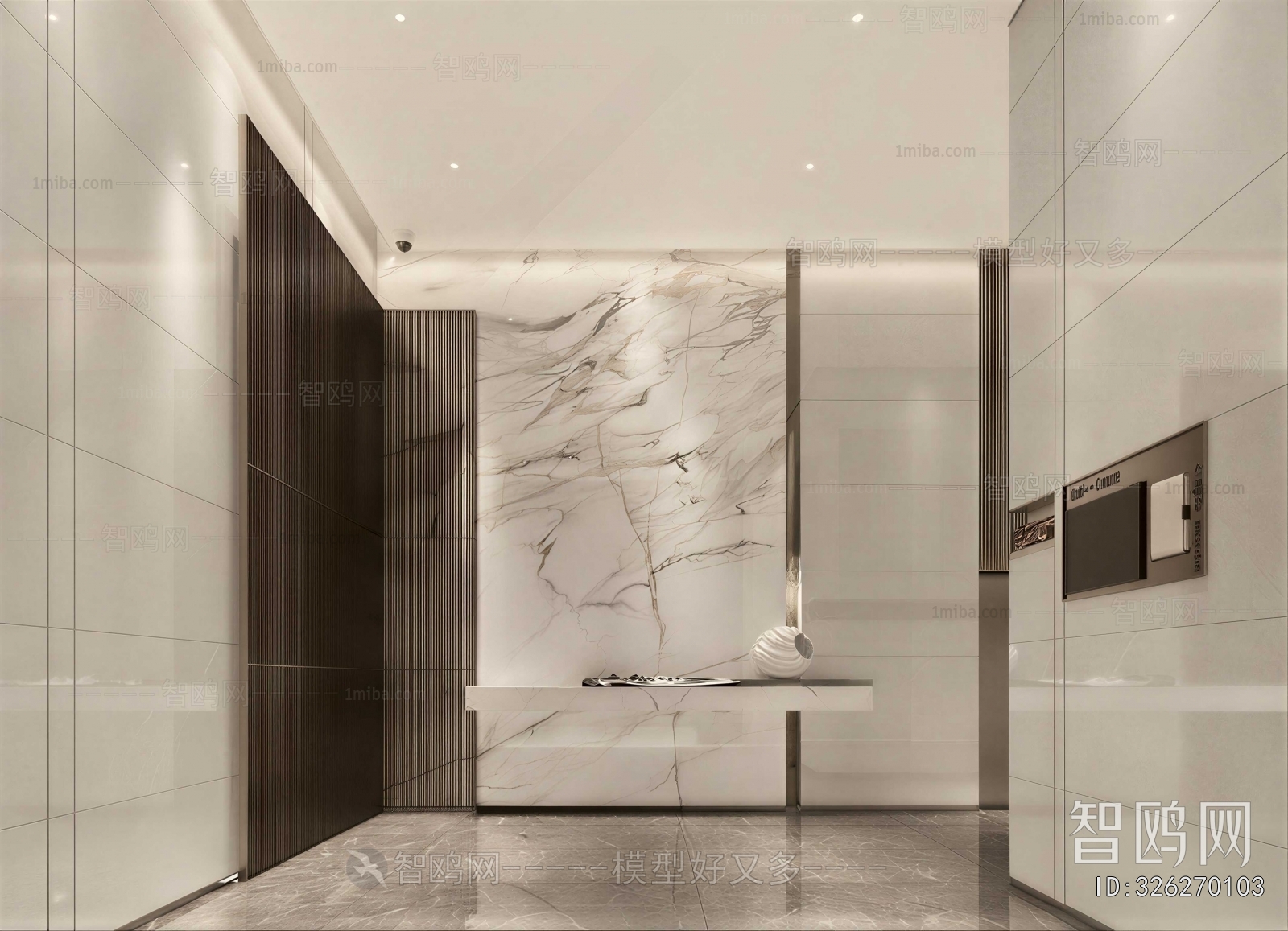 Modern Elevator Hall