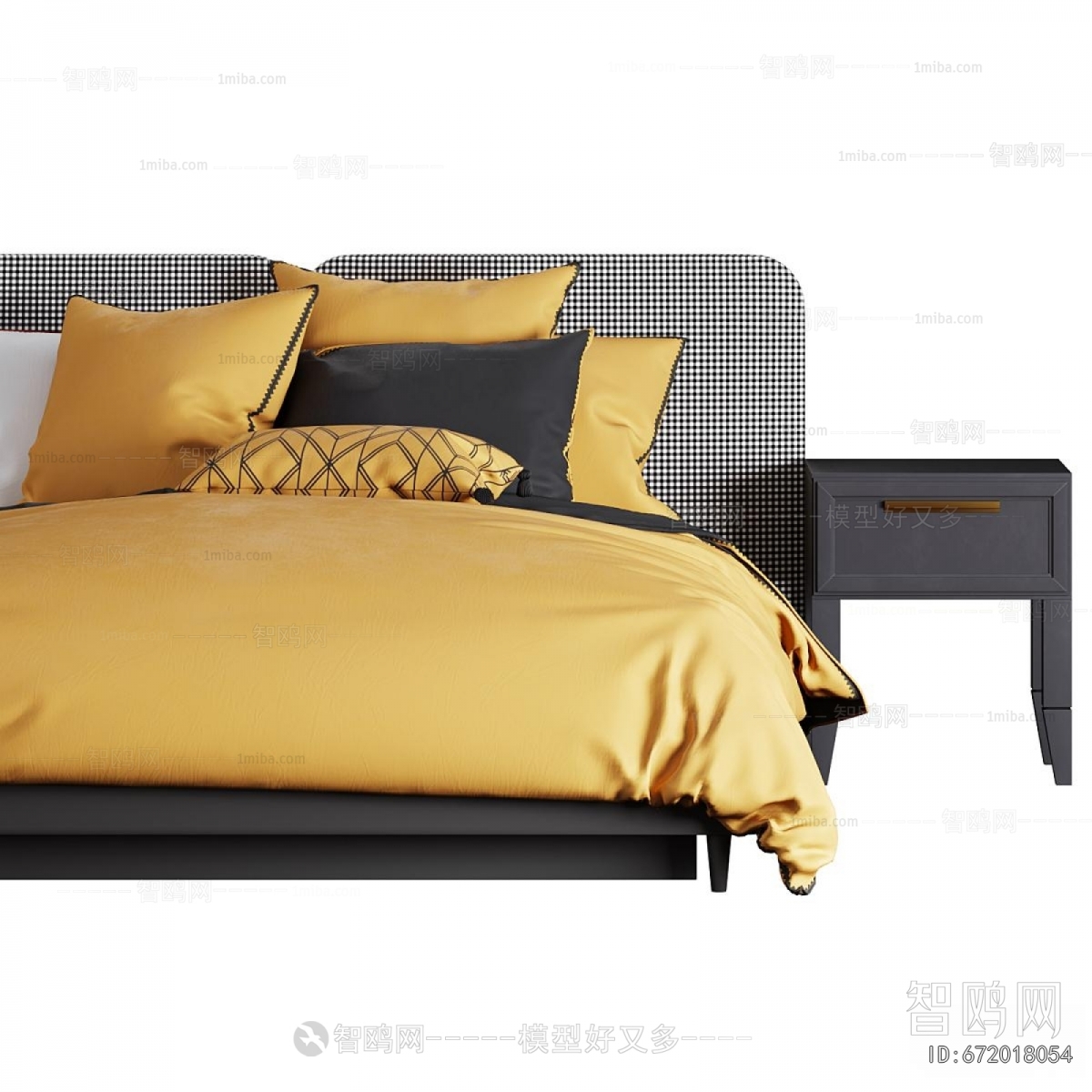 Modern Double Bed