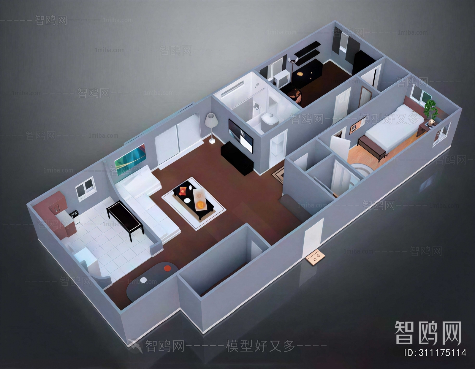 Modern A Bird's-eye View Of Home Decoration