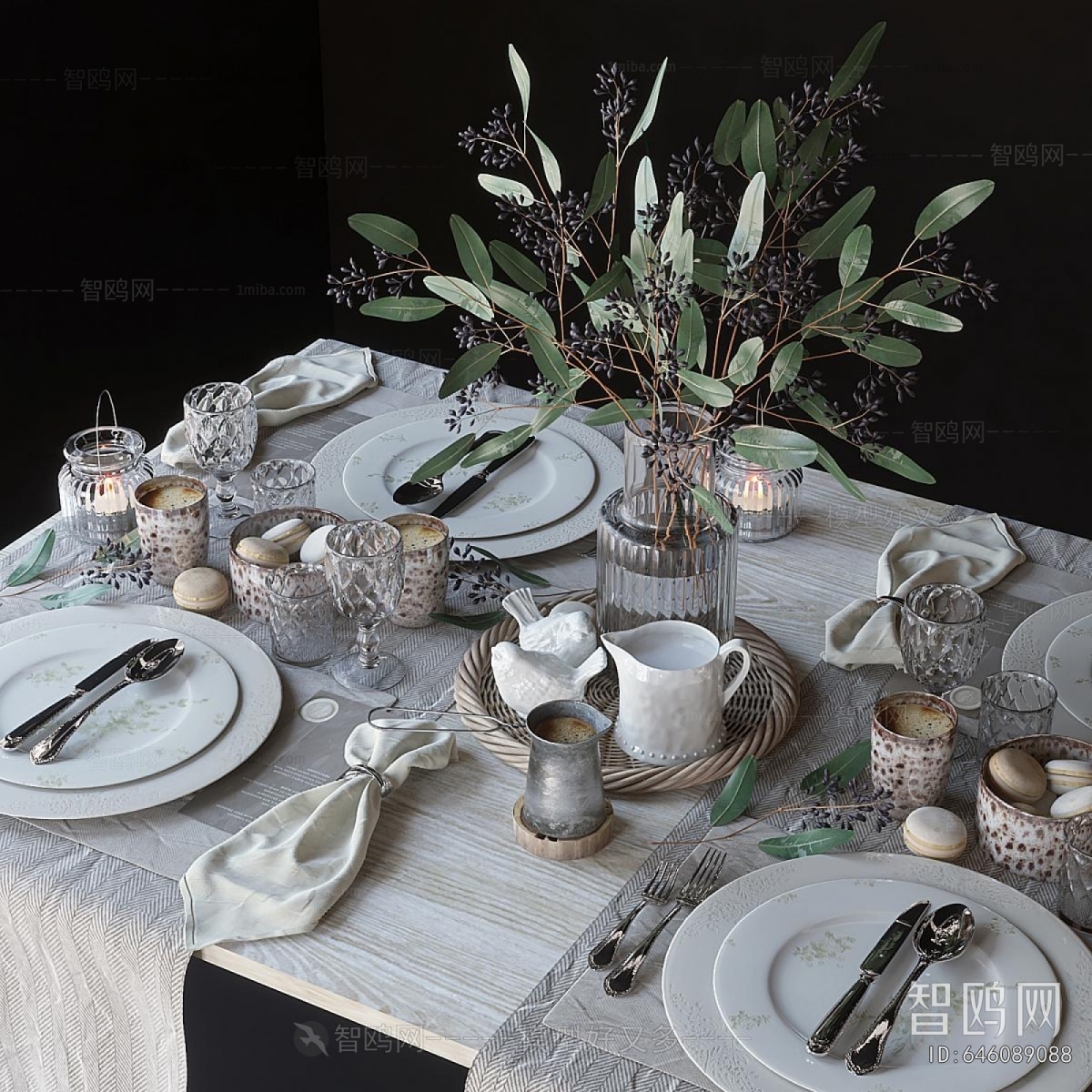 Modern Cutlery/tea Set