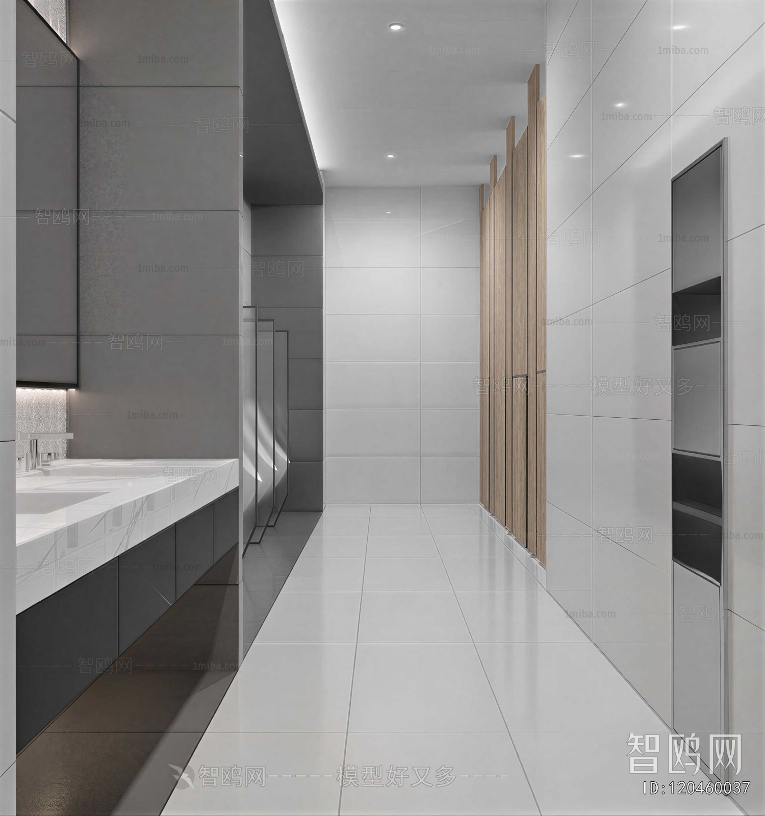 Modern Public Toilet