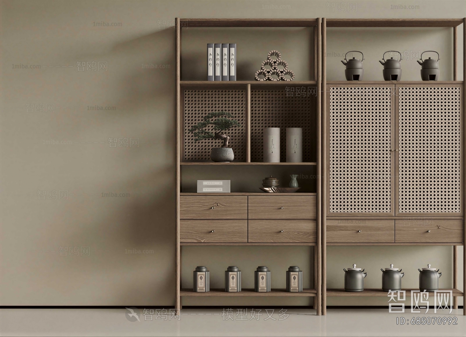 New Chinese Style Antique Rack