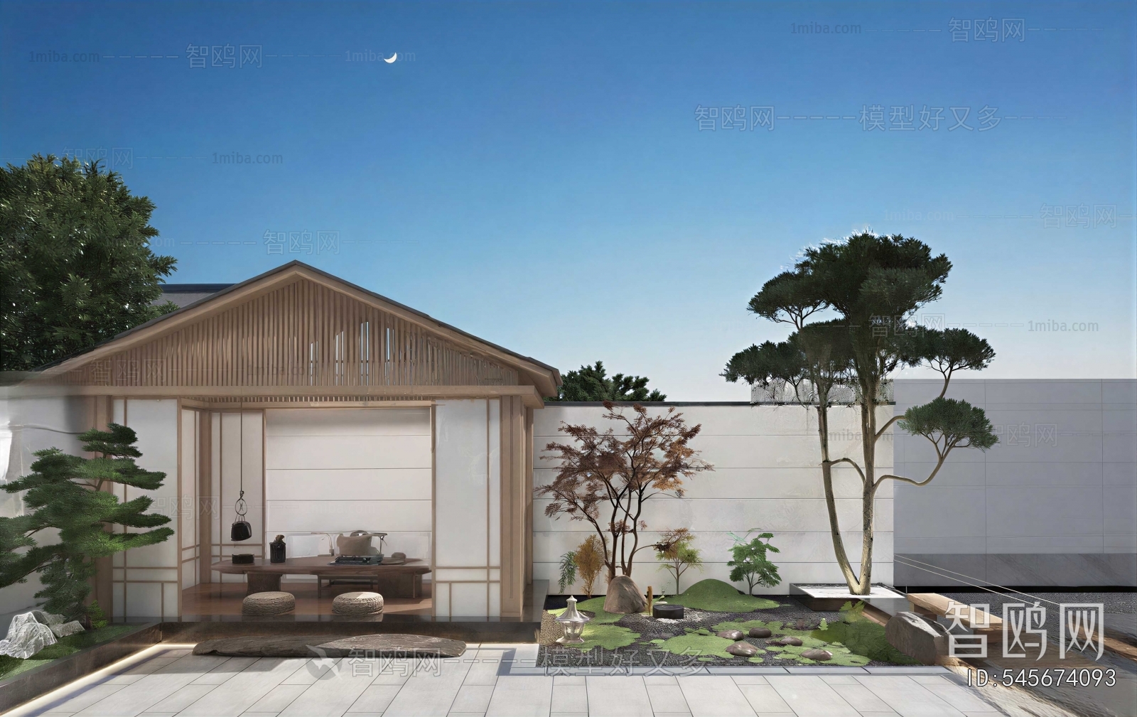 New Chinese Style Courtyard/landscape