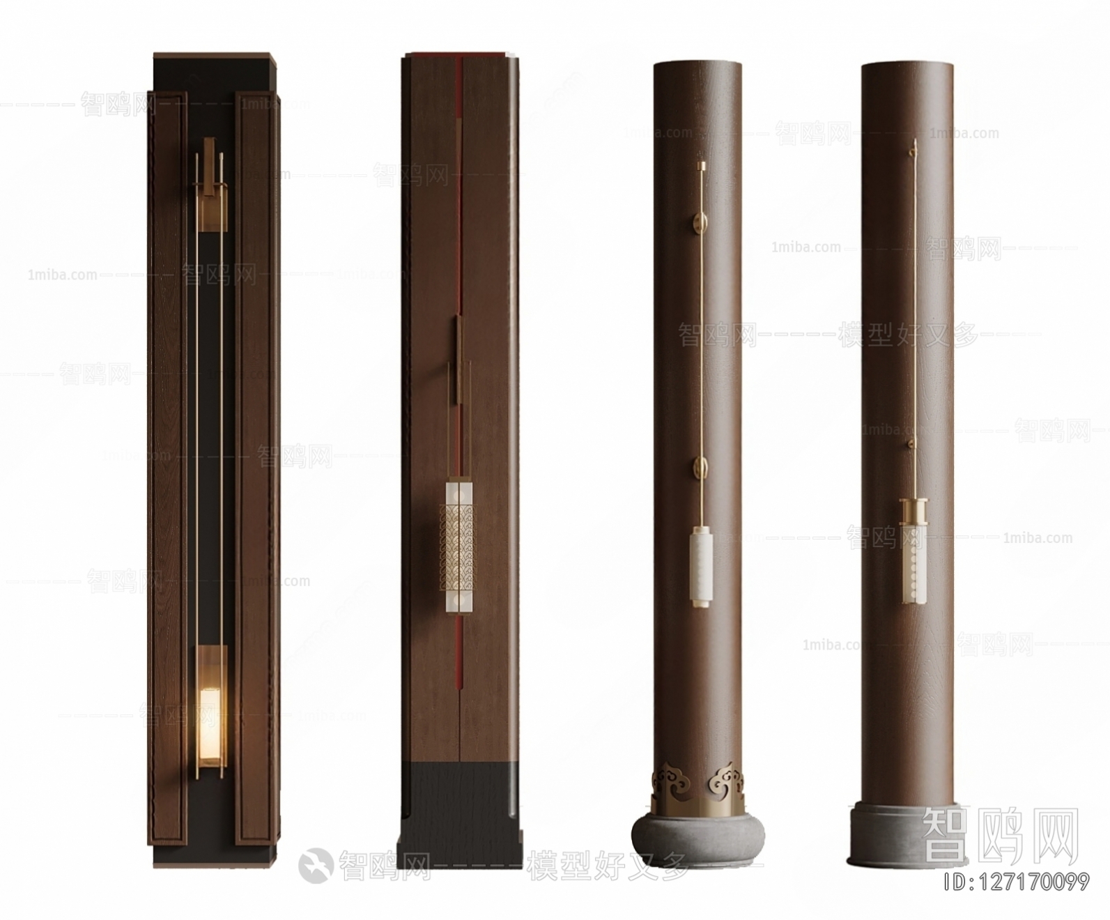 New Chinese Style Column