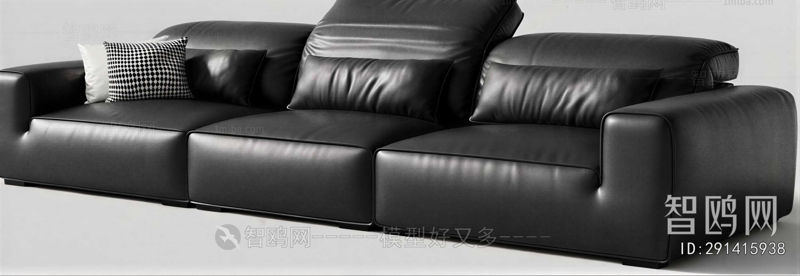 Modern Three-seat Sofa