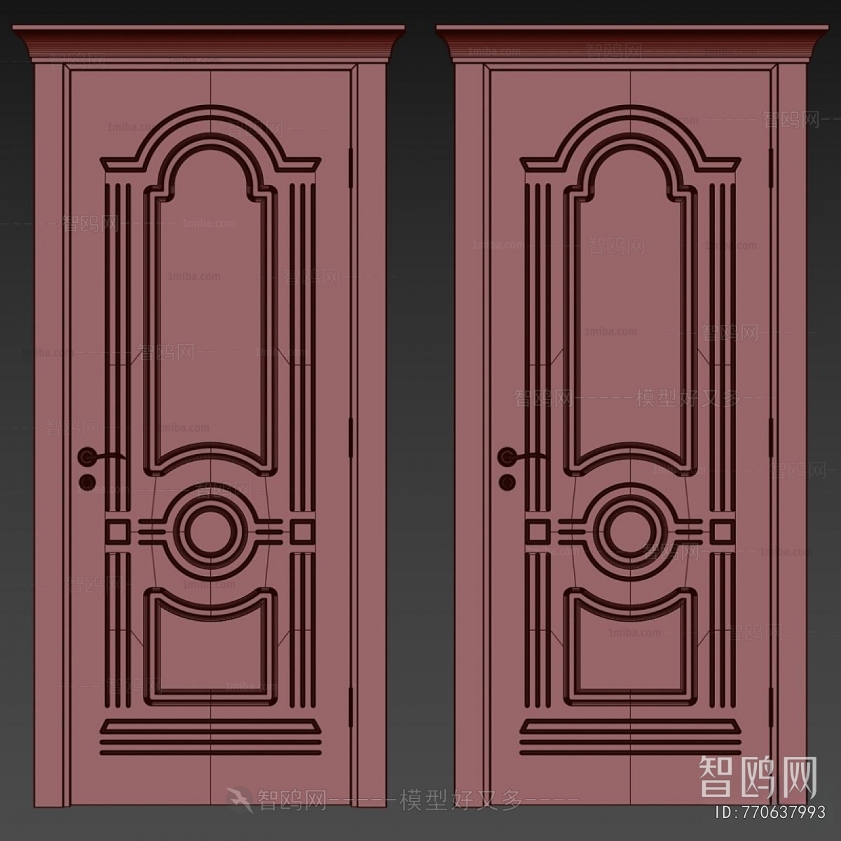 European Style Single Door