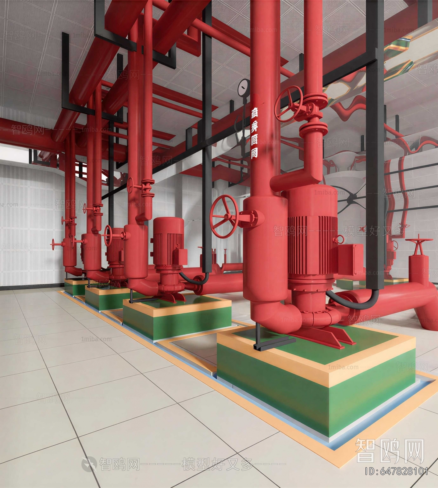 Modern Factory Floor/warehouse