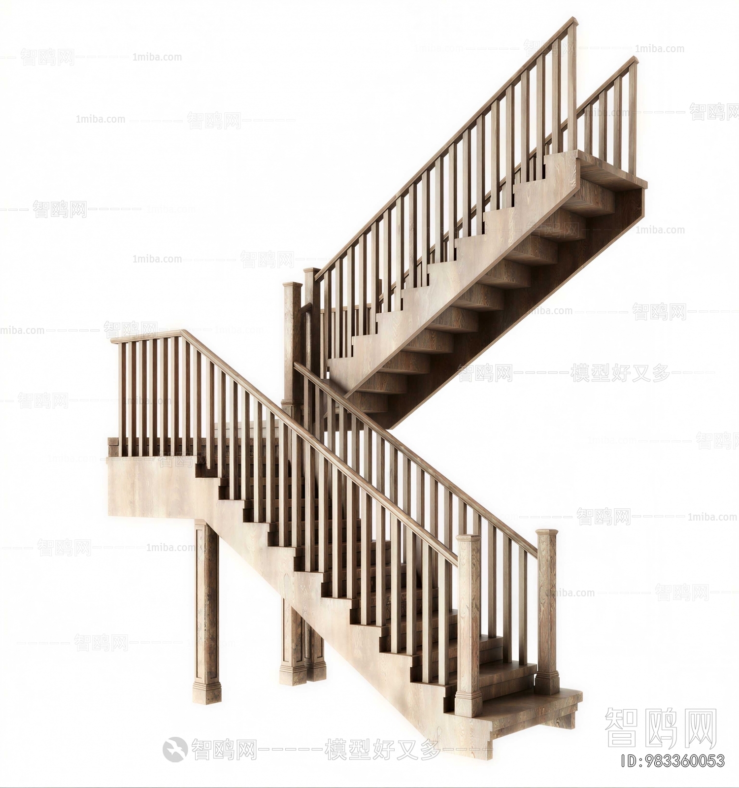 New Chinese Style Staircase