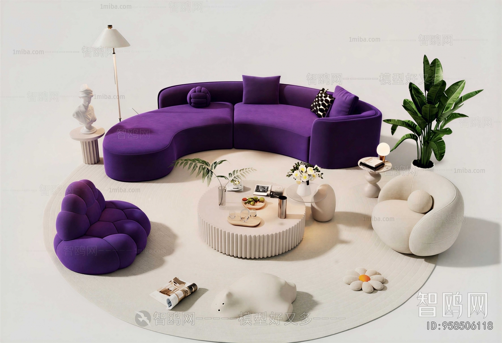 Modern Sofa Combination