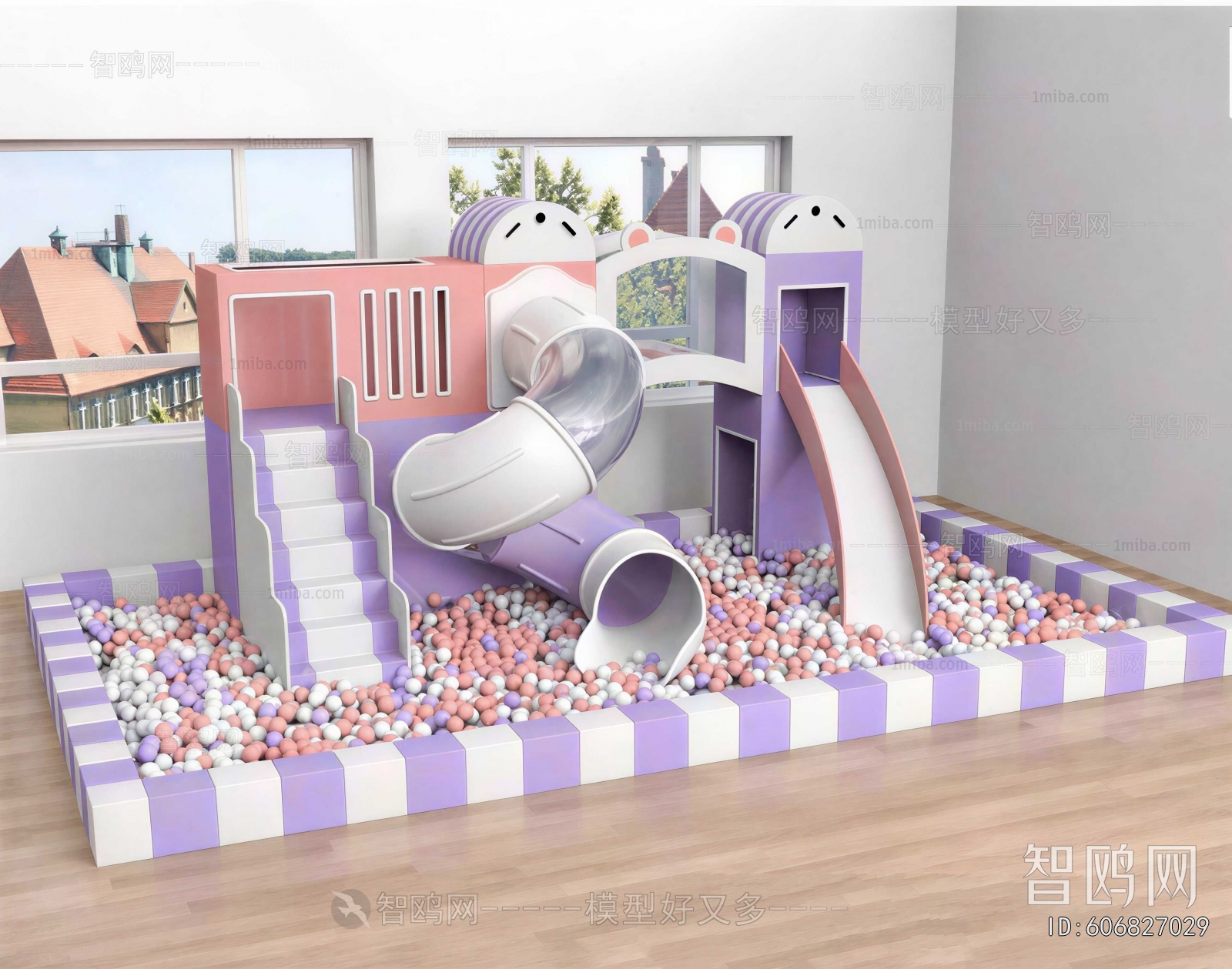 Modern Children's Amusement Park