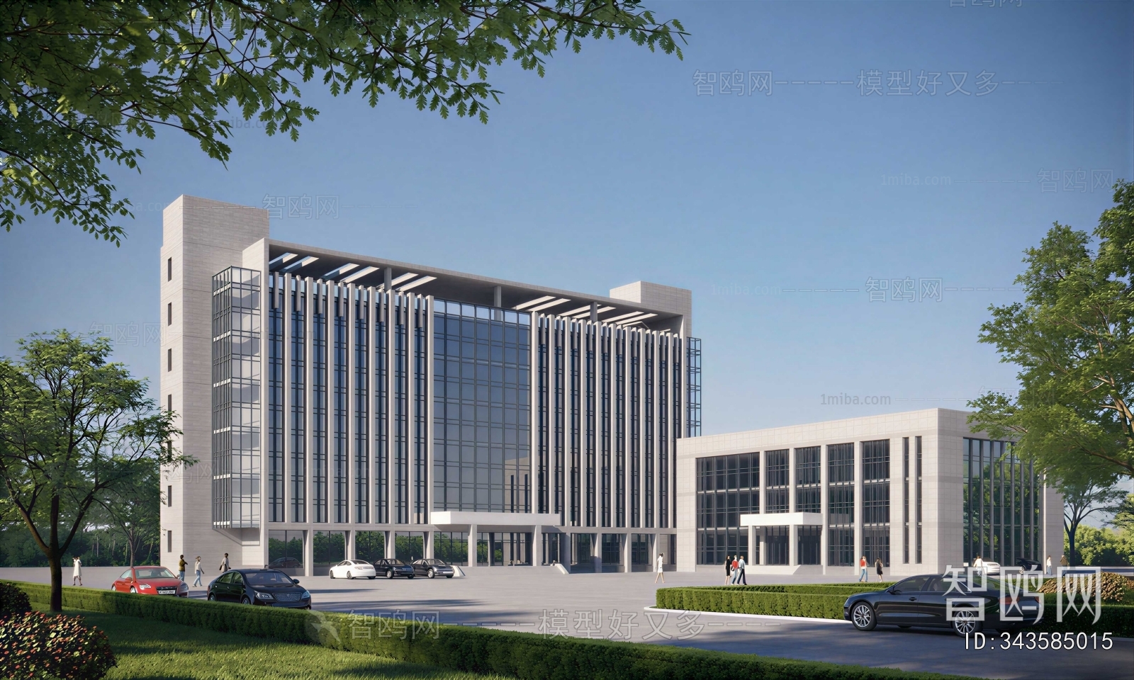 Modern Appearance Of Commercial Building