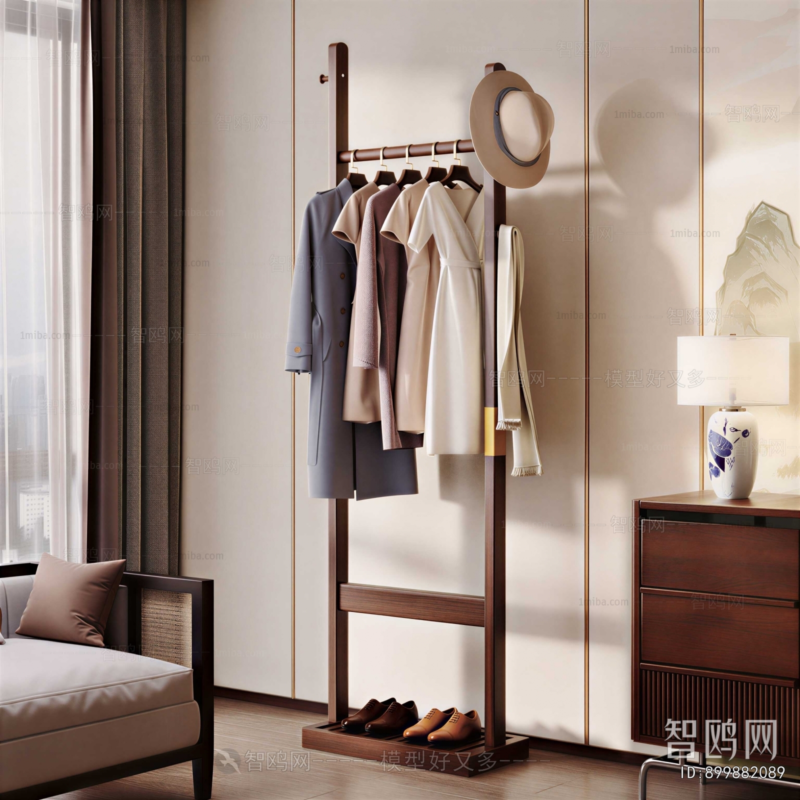 New Chinese Style Coat Hanger
