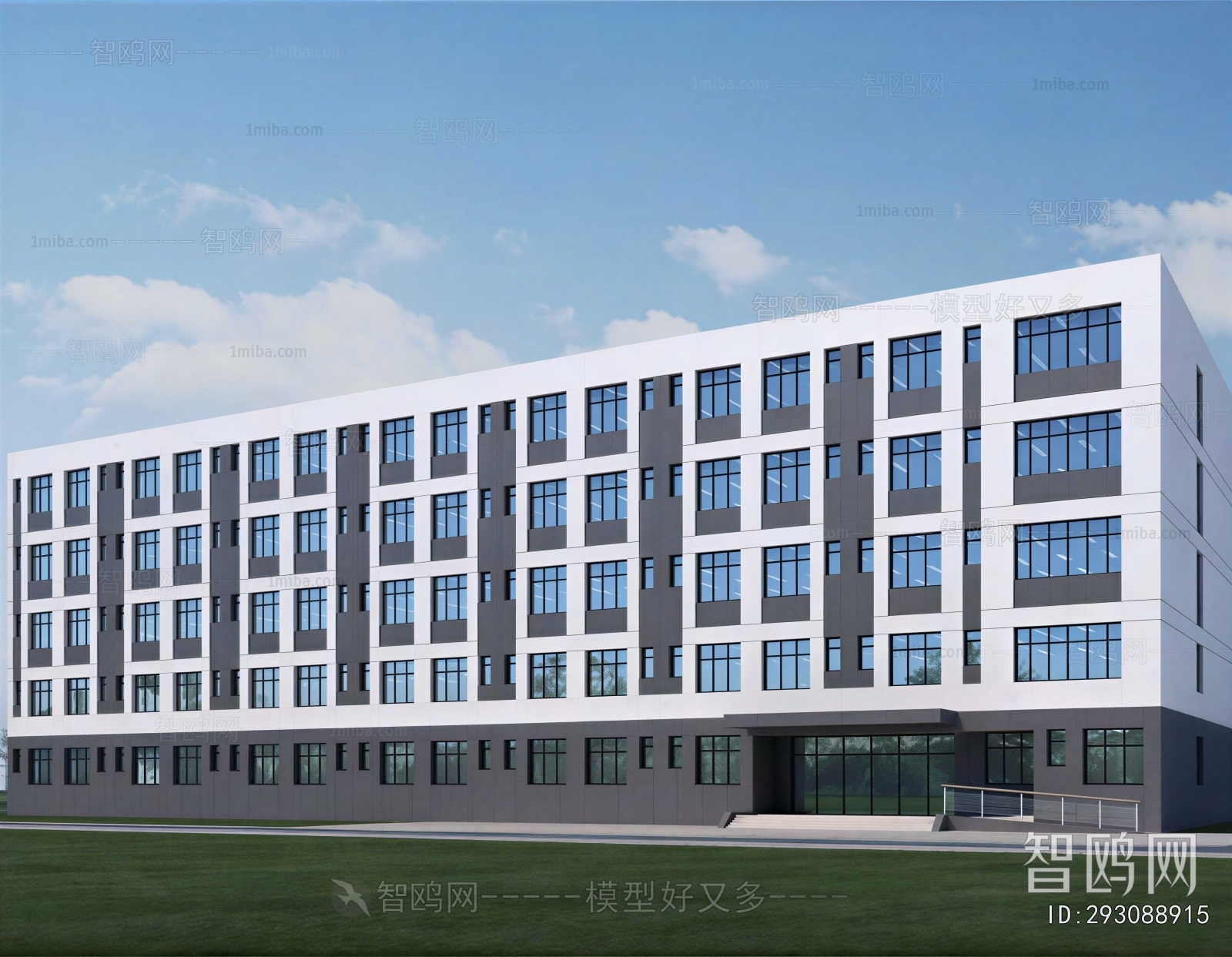 Modern Appearance Of Commercial Building