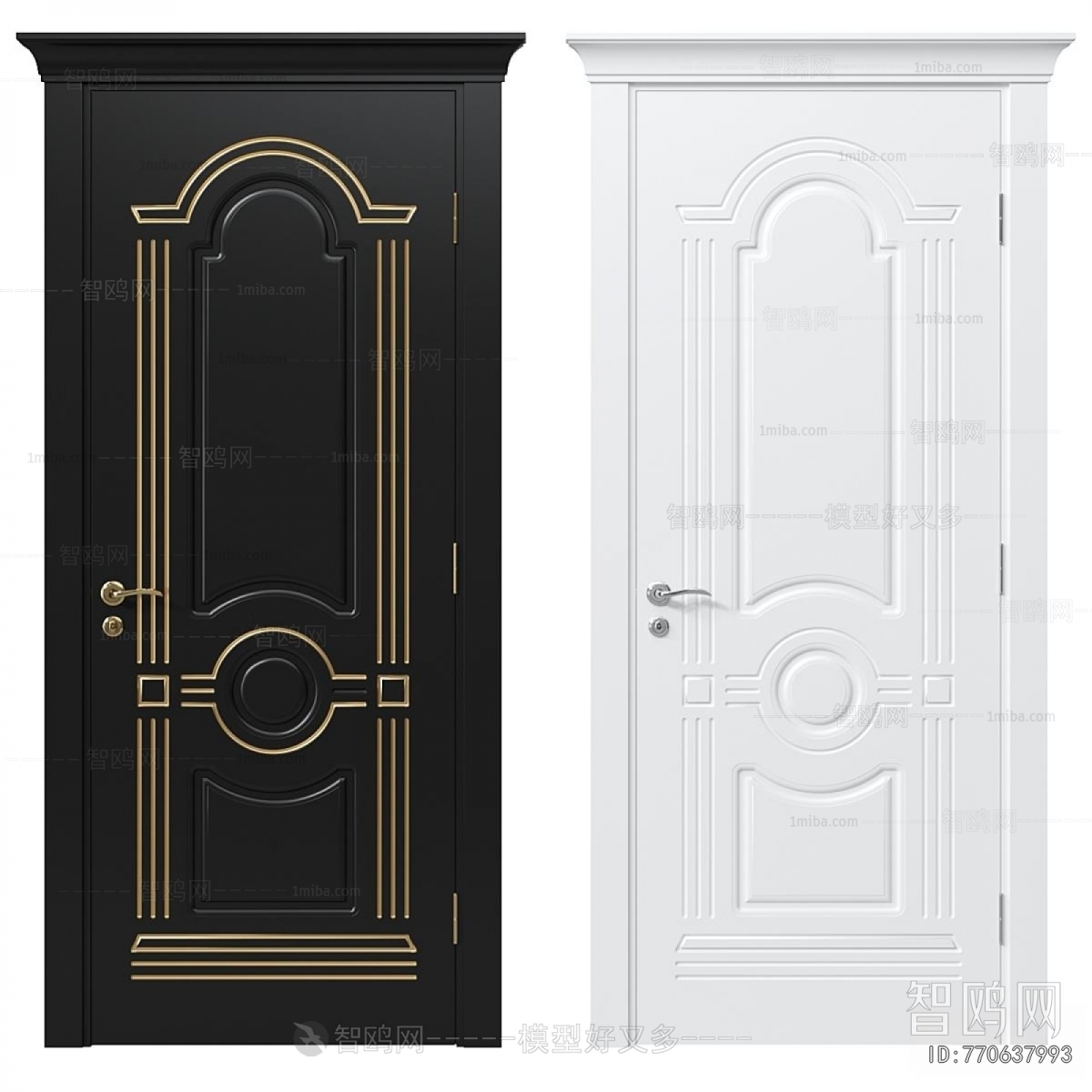 European Style Single Door