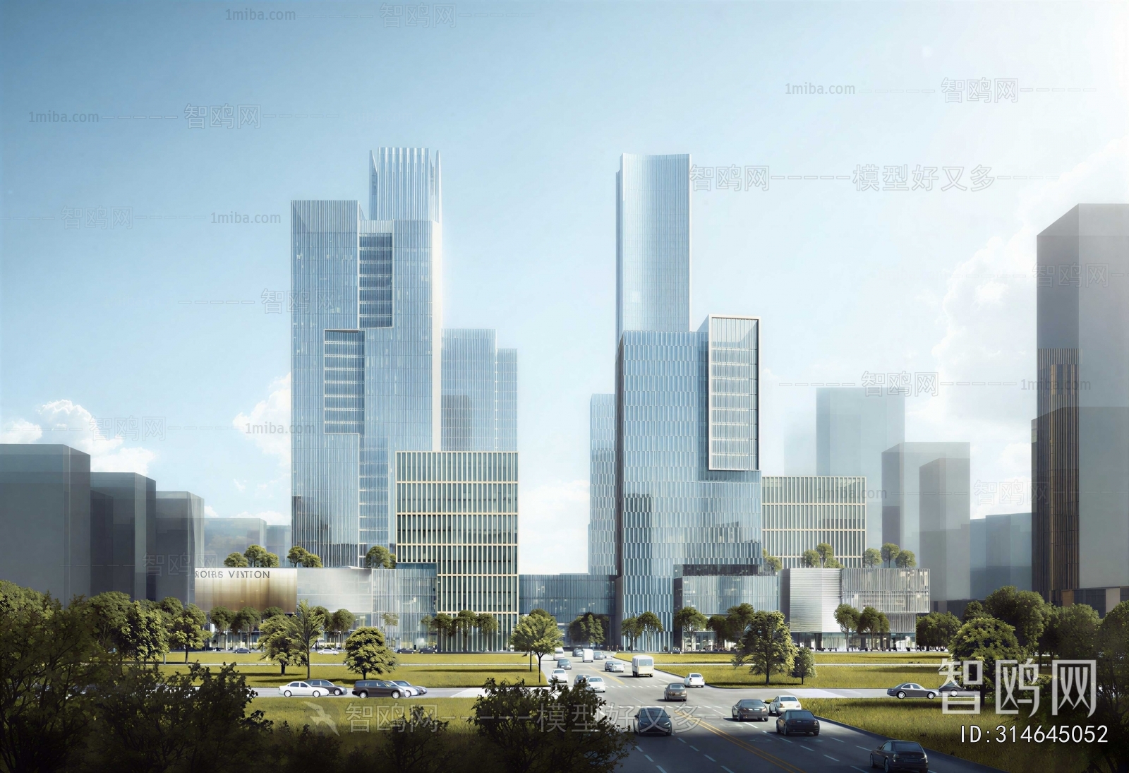 Modern Building Appearance