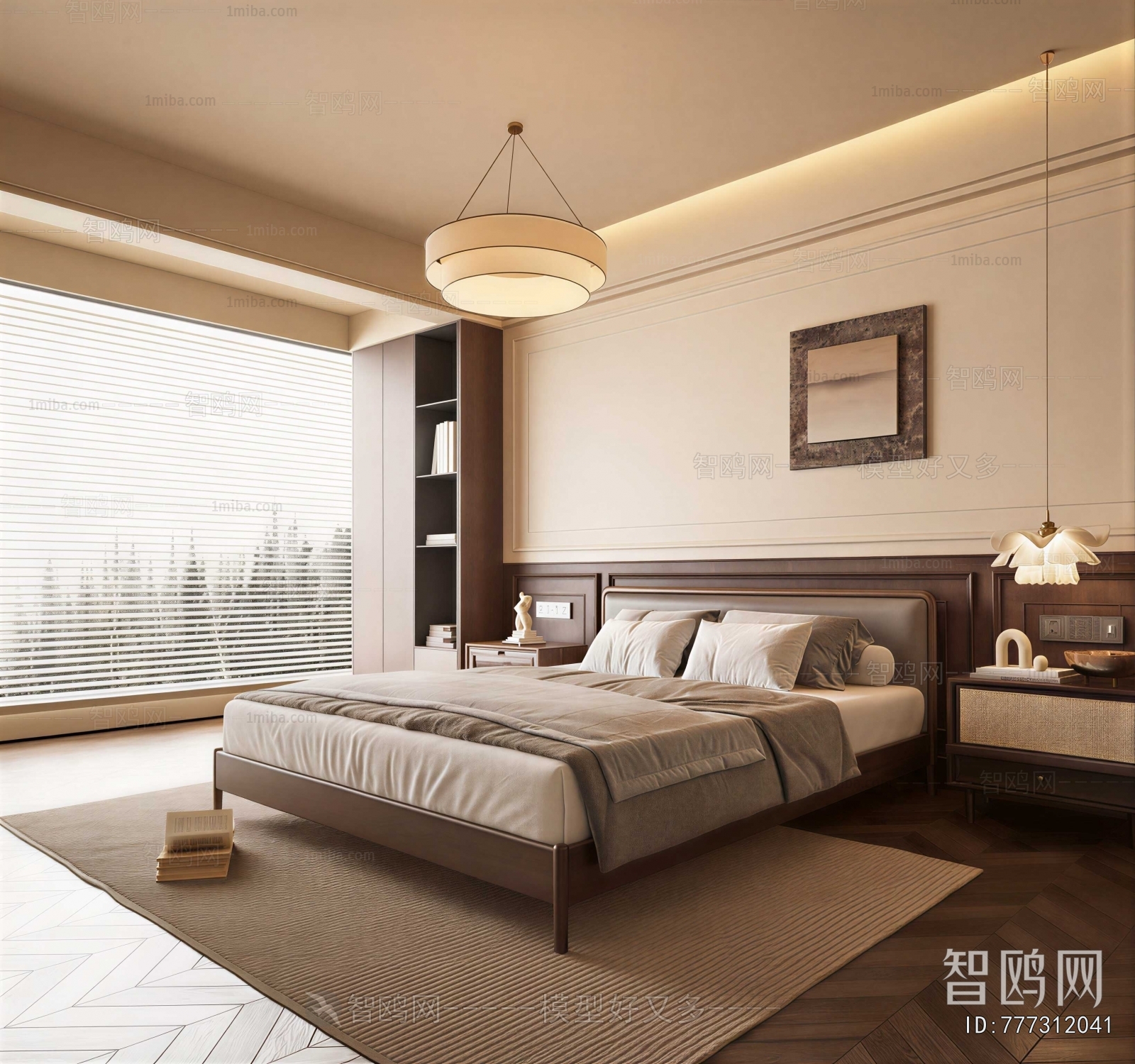Wabi-sabi Style Bedroom