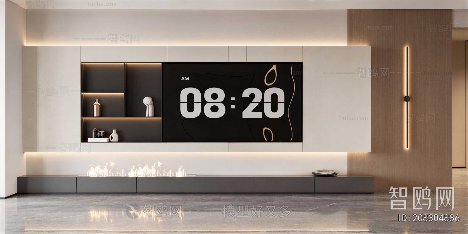 Modern TV Wall
