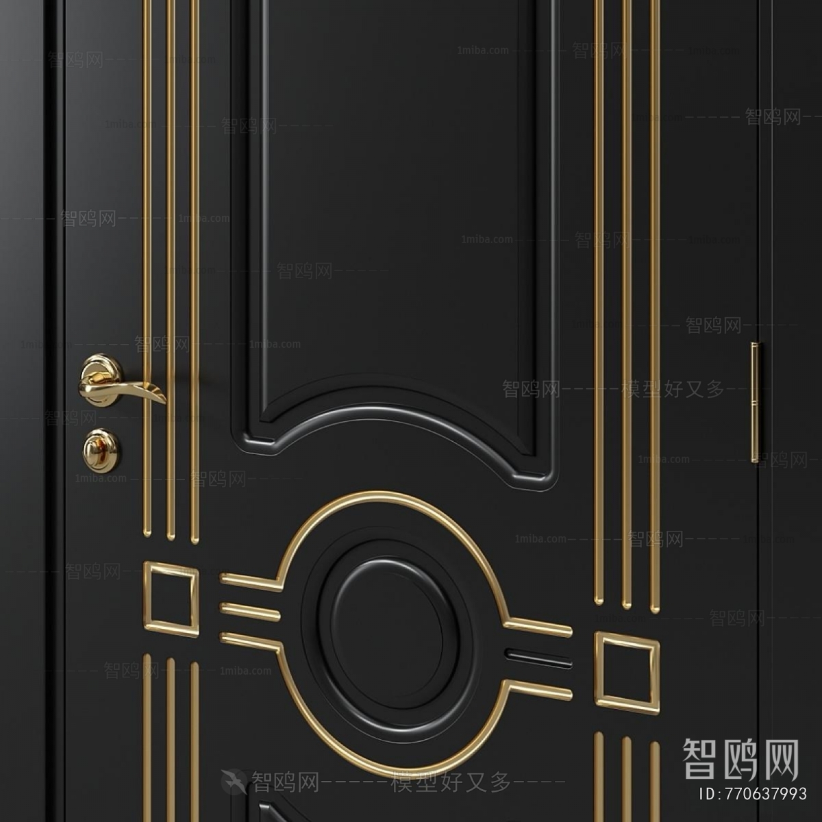 European Style Single Door