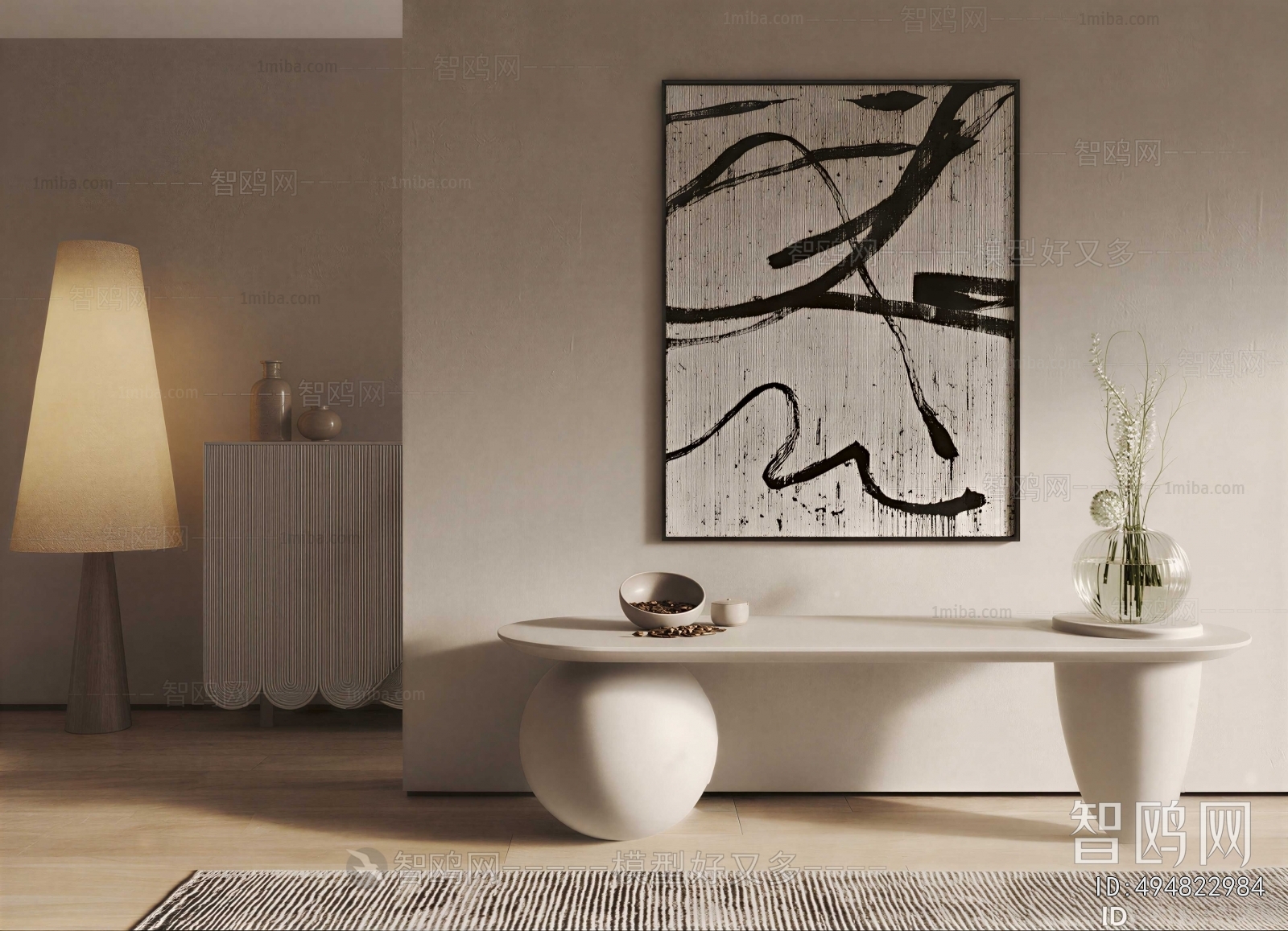 Wabi-sabi Style Painting