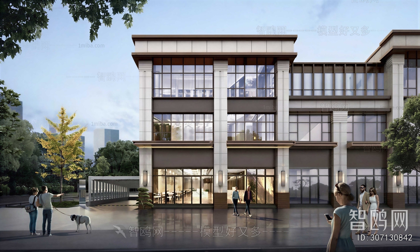 Modern Building Appearance