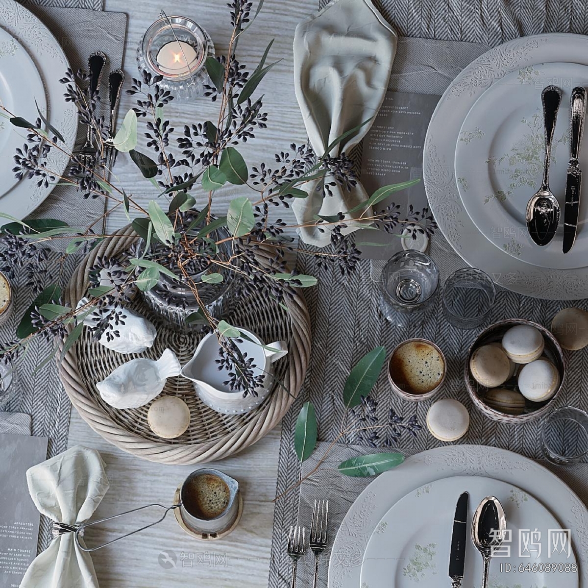 Modern Cutlery/tea Set