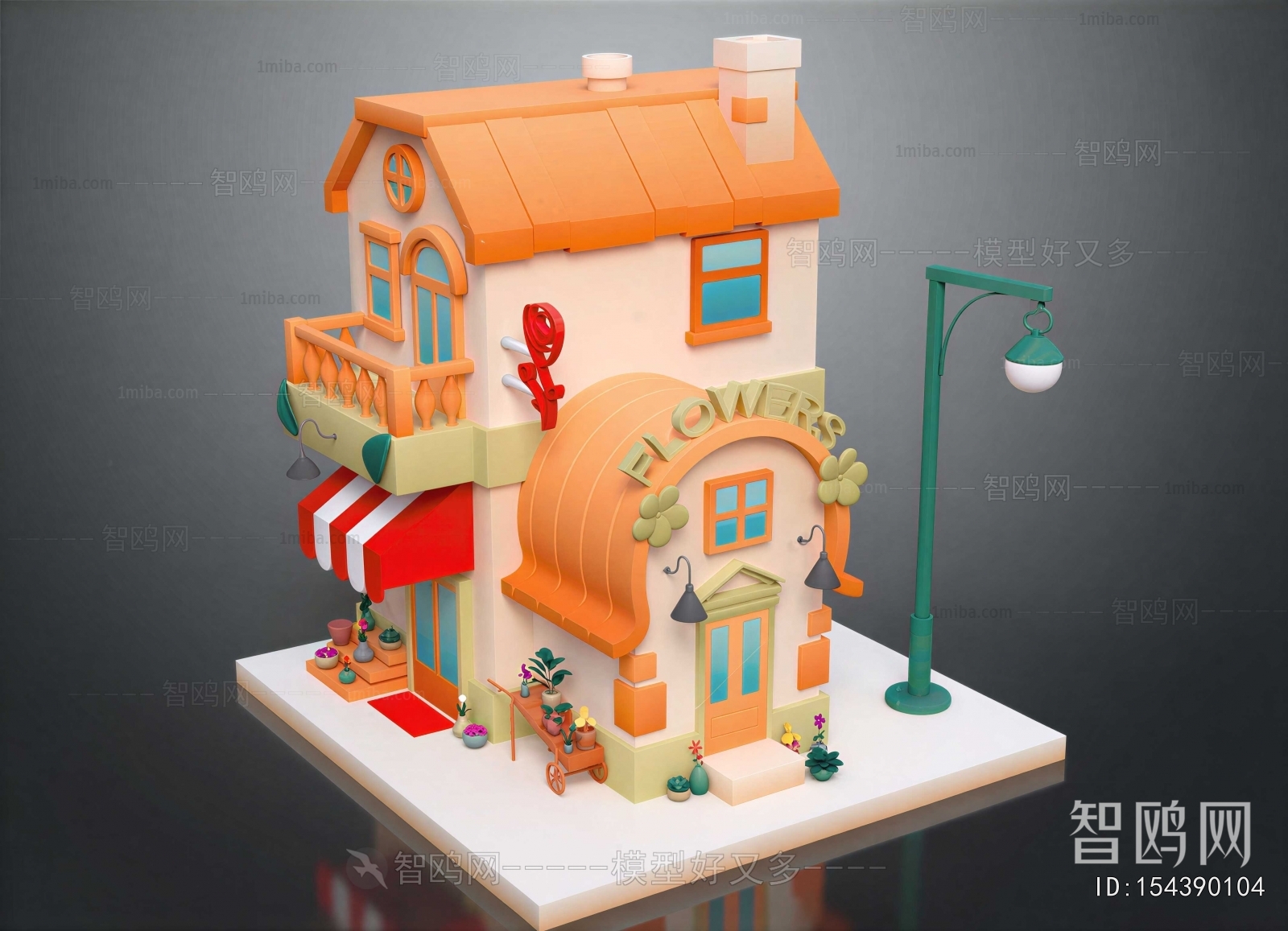 Modern Cartoon House