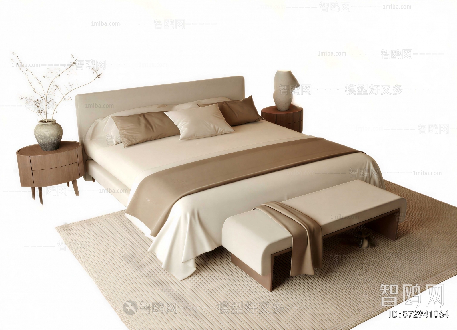 Modern Double Bed