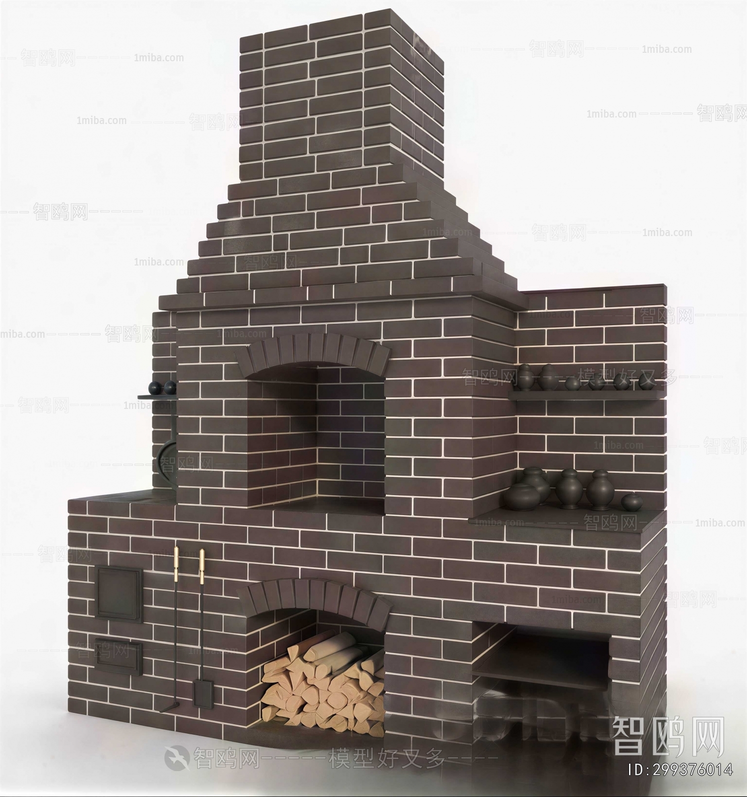 European Style Fireplace