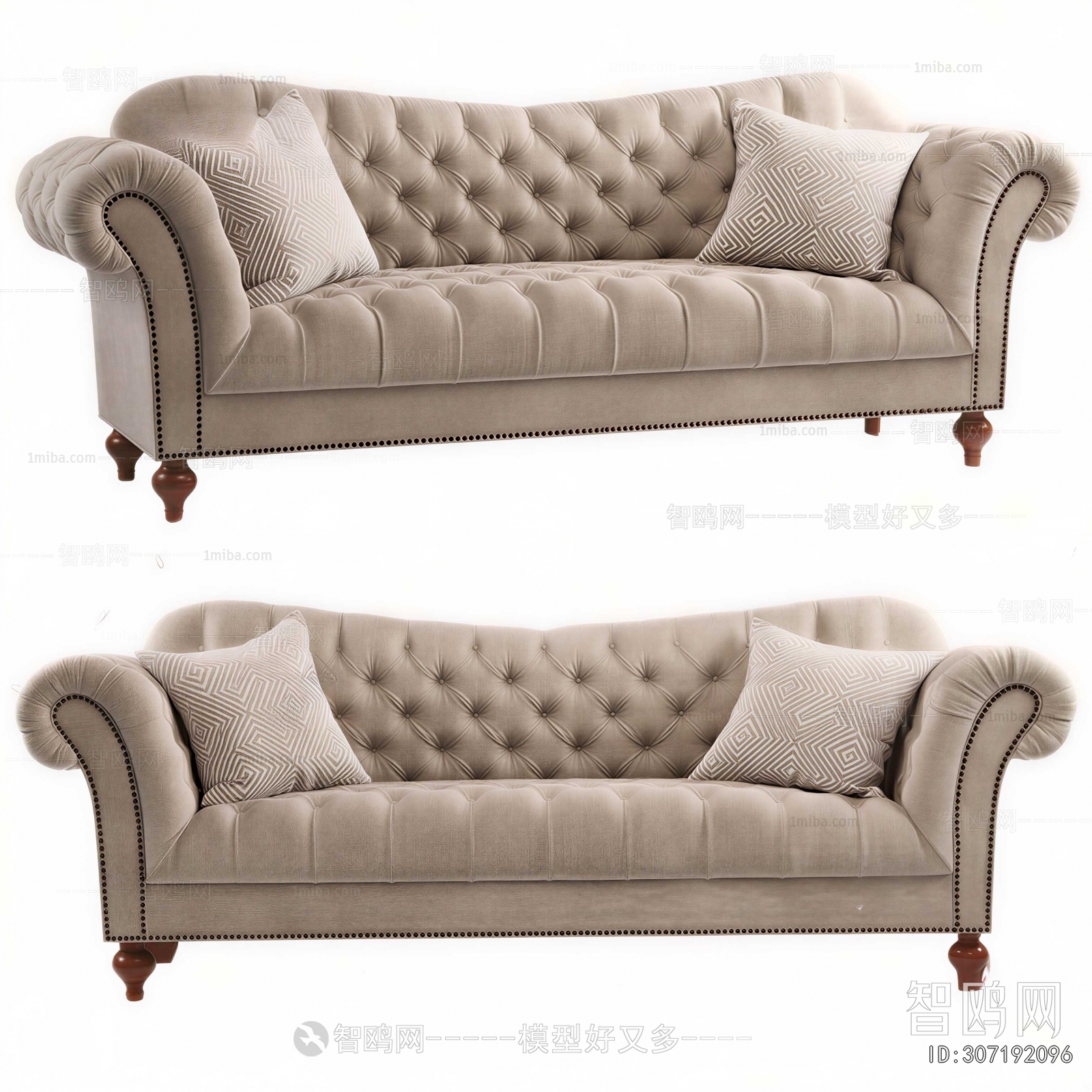 American Style A Sofa For Two