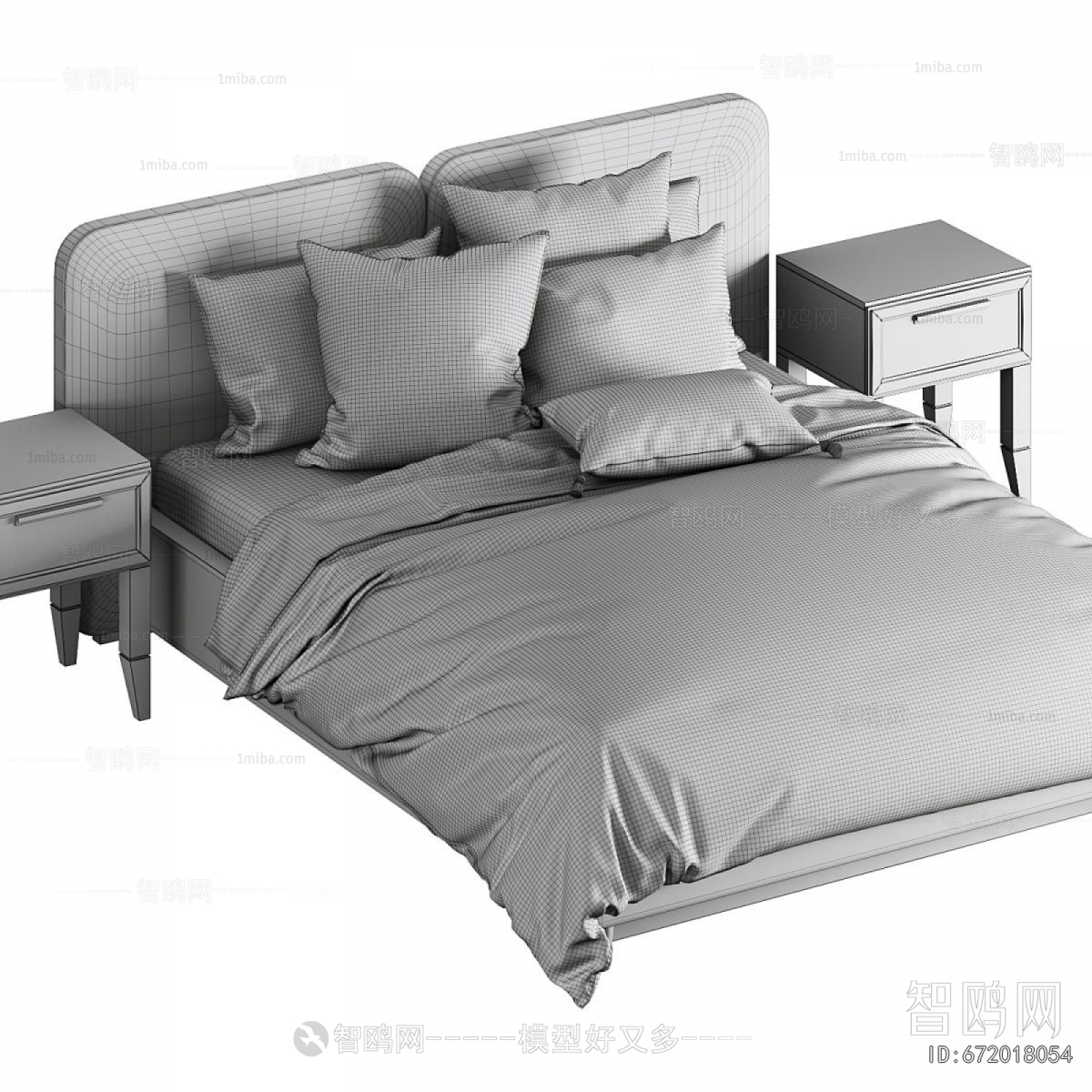 Modern Double Bed