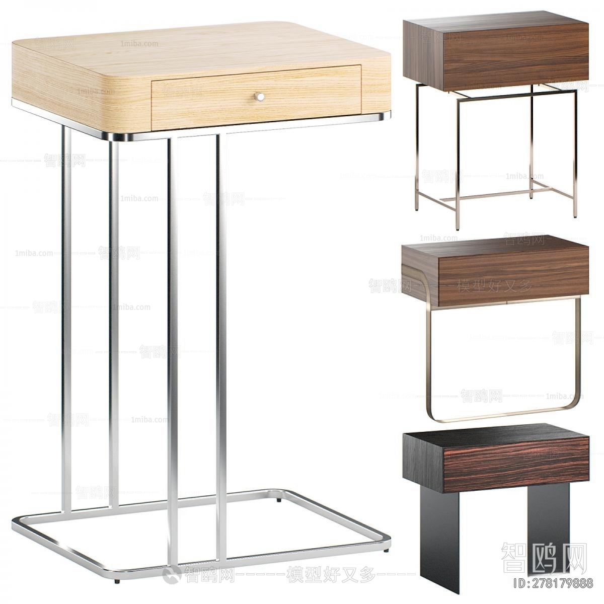 Modern Bedside Cupboard