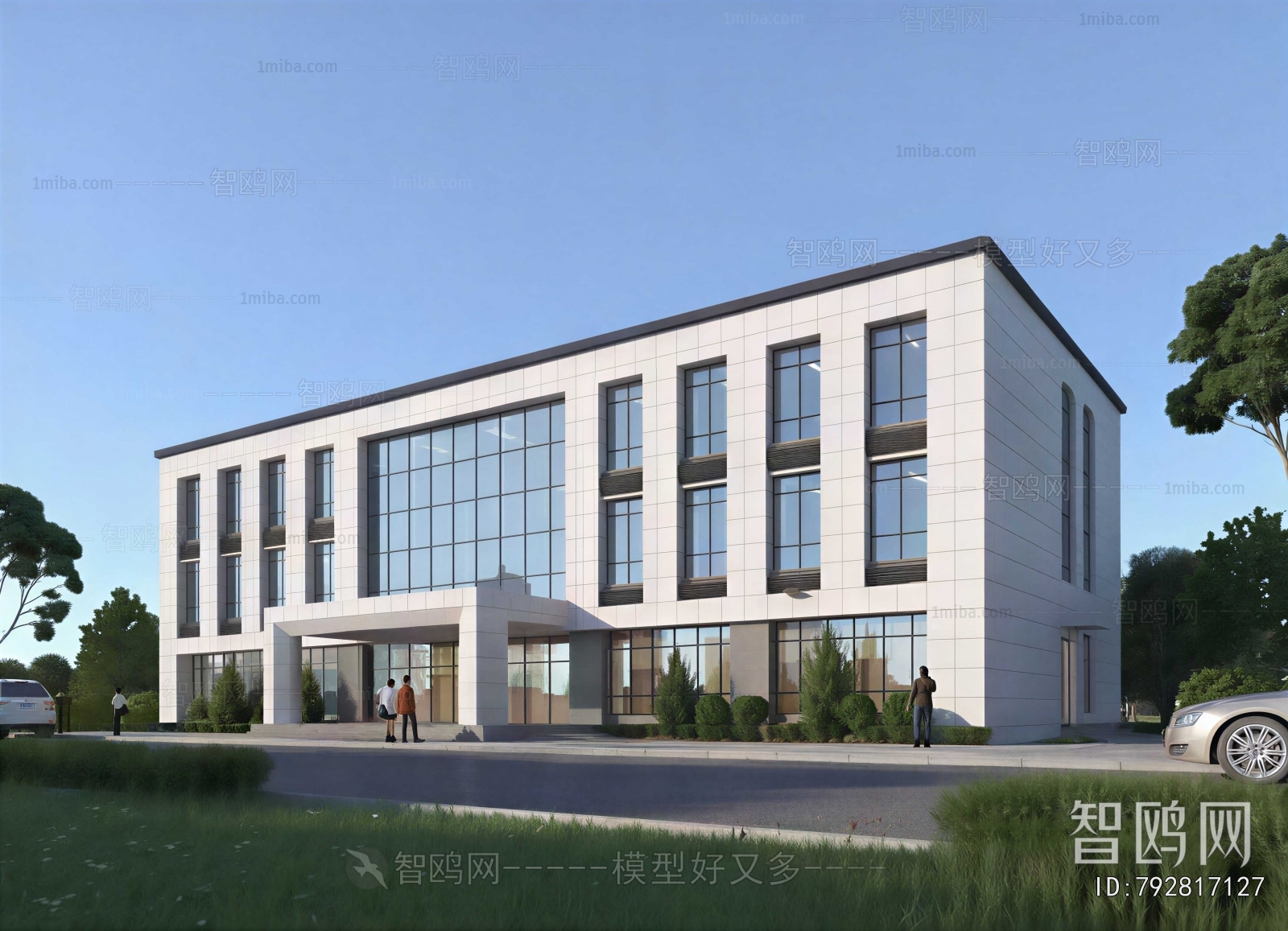 Modern Appearance Of Commercial Building