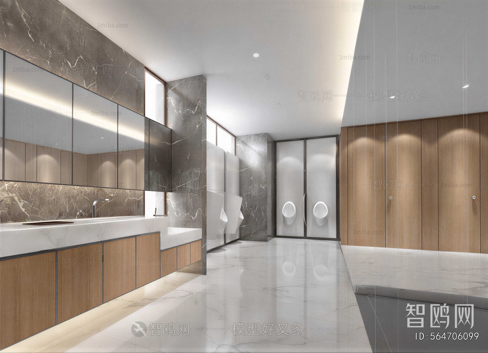 Modern Public Toilet